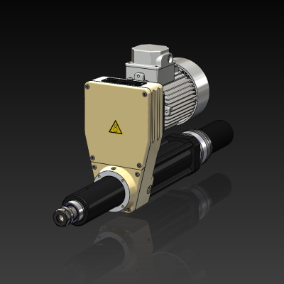  electro-pneumatic drilling quill units